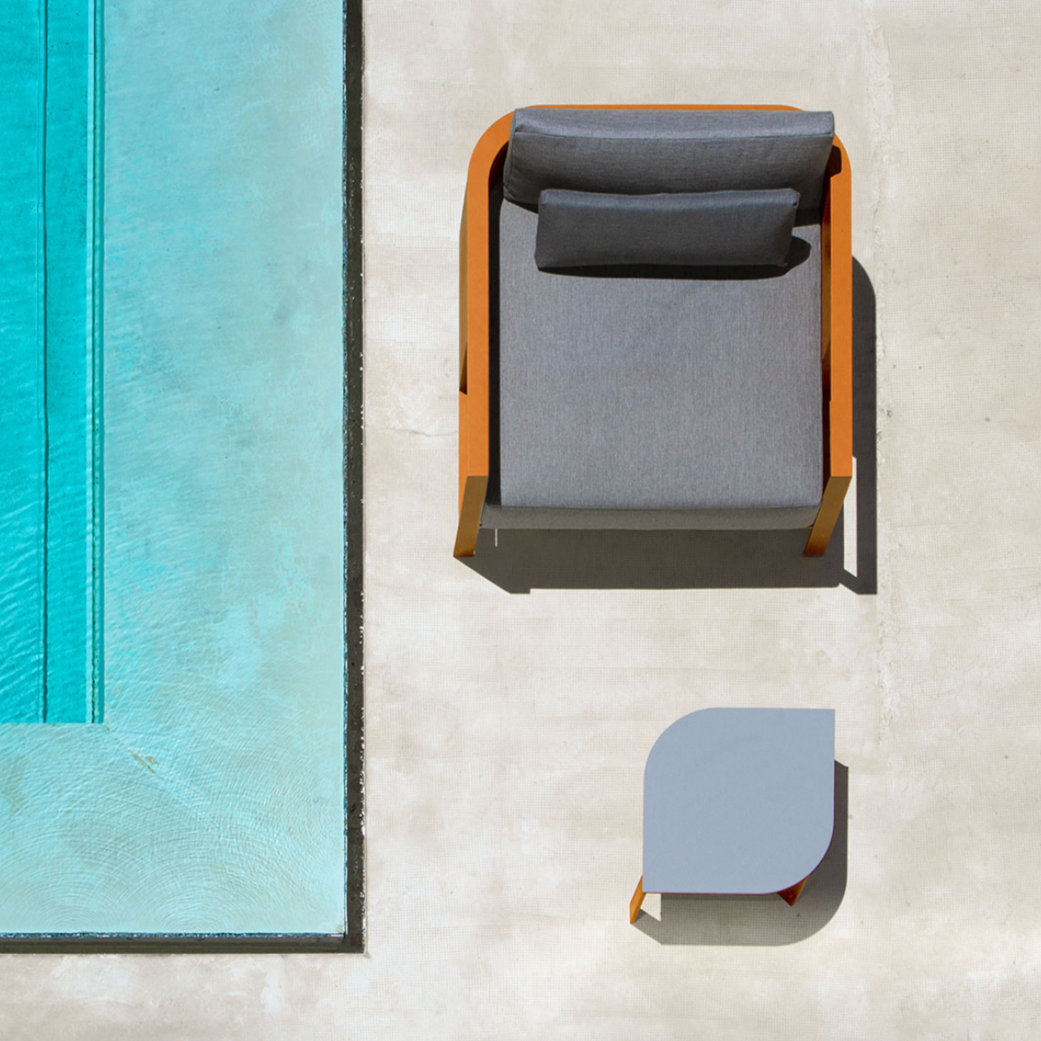 Gandia Blasco I Solanas Coffee Table 45 cm, quadratisch