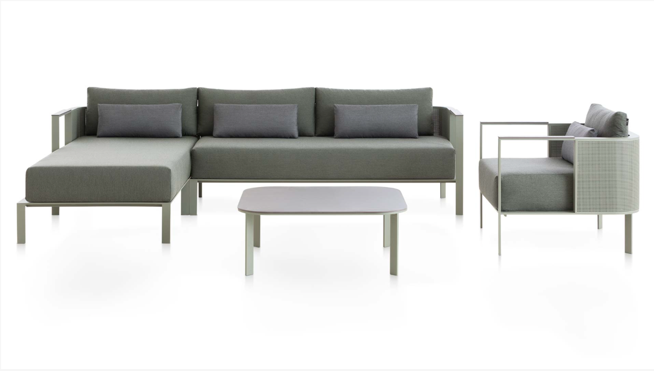 Gandia Blasco I Solanas Coffee Table 90 cm, quadratisch