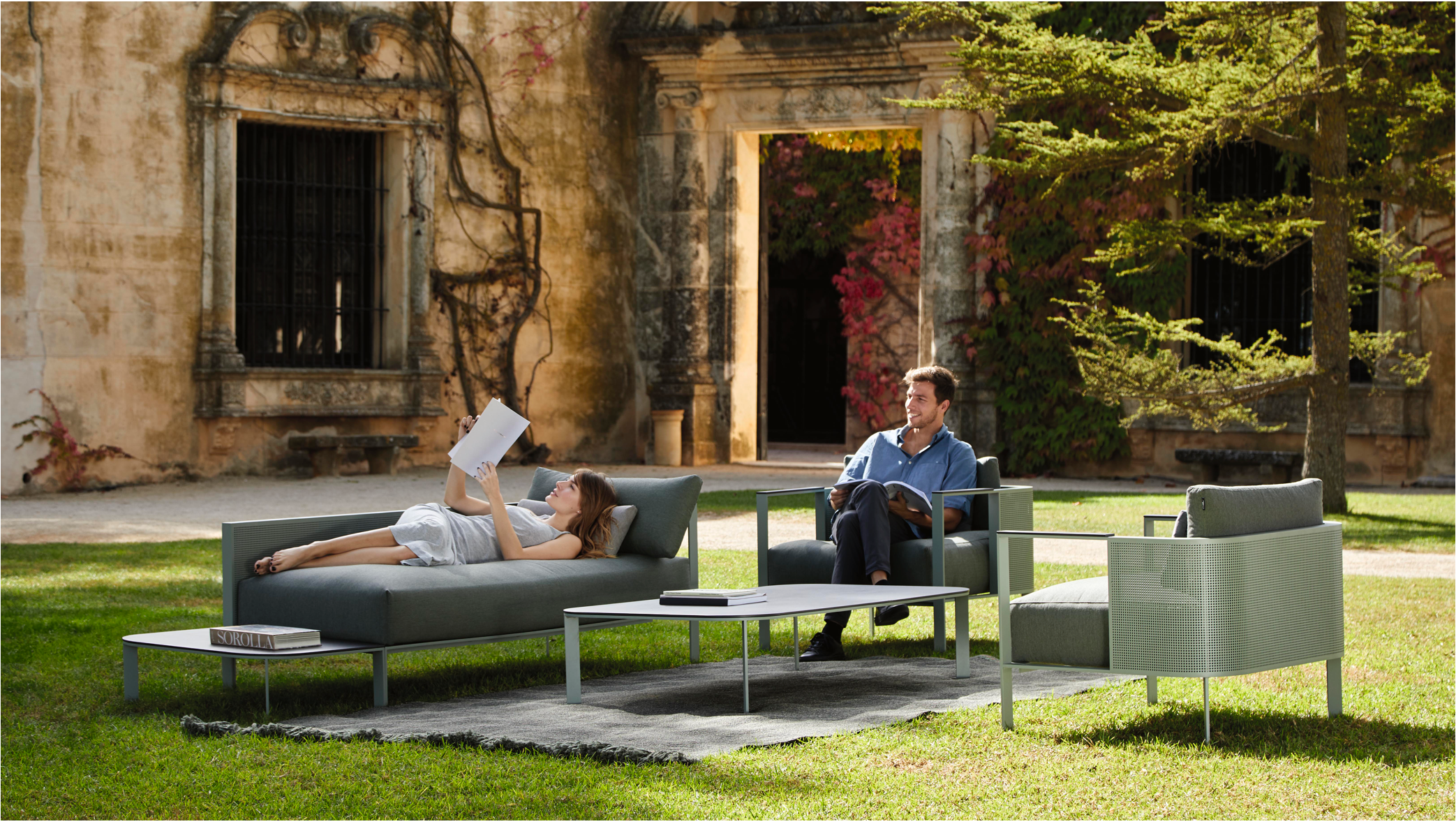 Gandia Blasco I Solanas Coffee Table 120 cm, rechteckig