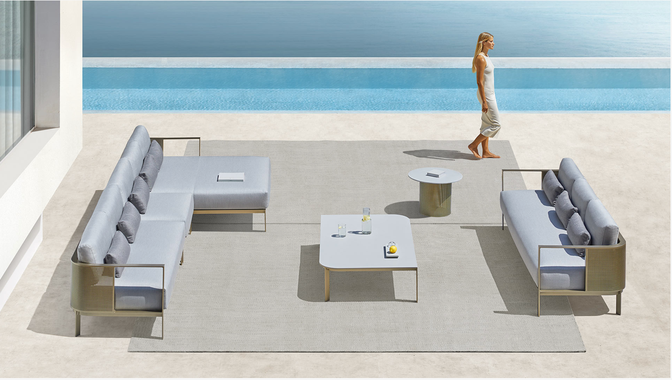 Gandia Blasco I Solanas  XL Sectional 2 Chaiselongue rechts