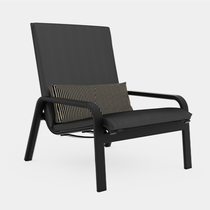 Gandia Blasco | Stack Loungestuhl mit hoher Lehne