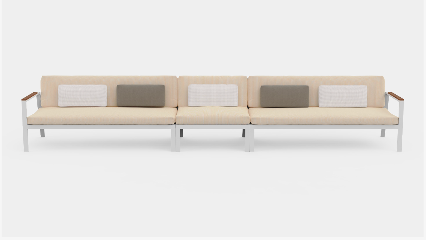 Gandia Blasco | Timeless Sectional 3 Mittelsofa