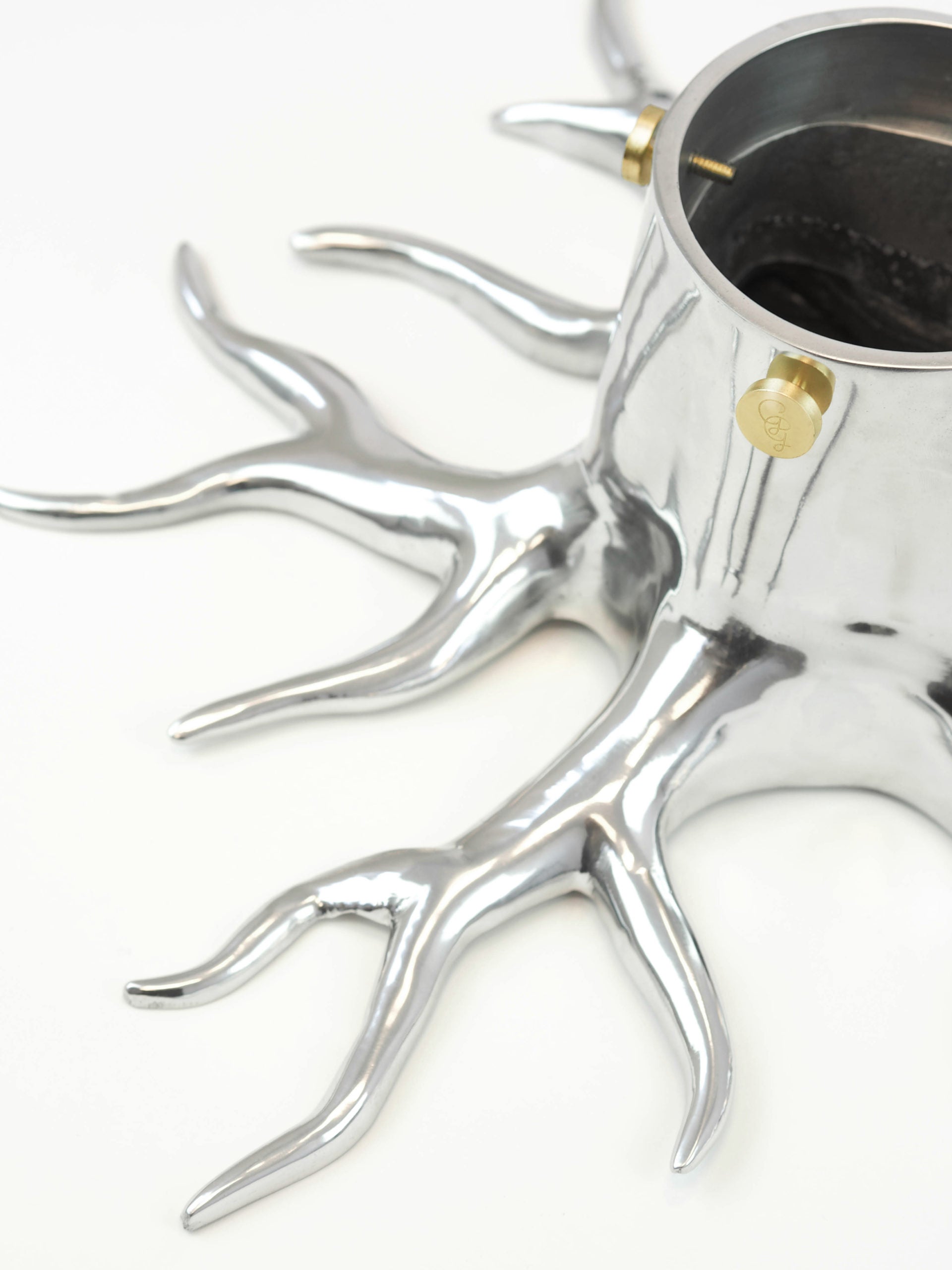 Luxury Weihnachtsbaumständer von Garden Glory in Silber