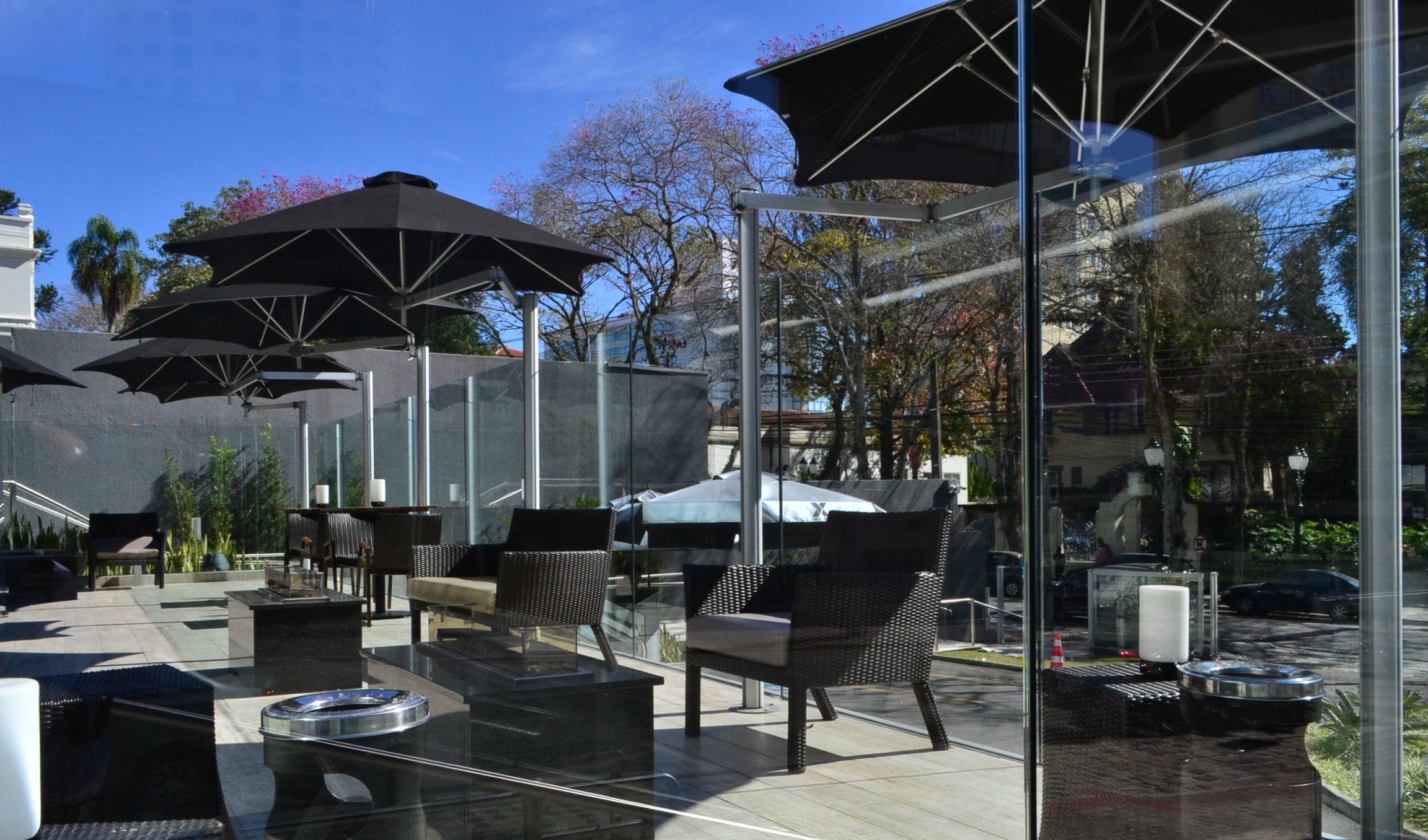 Umbrosa I Paraflex Mono 2,7 m, rund