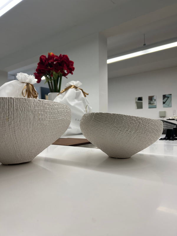 Set of bowls in shell structure