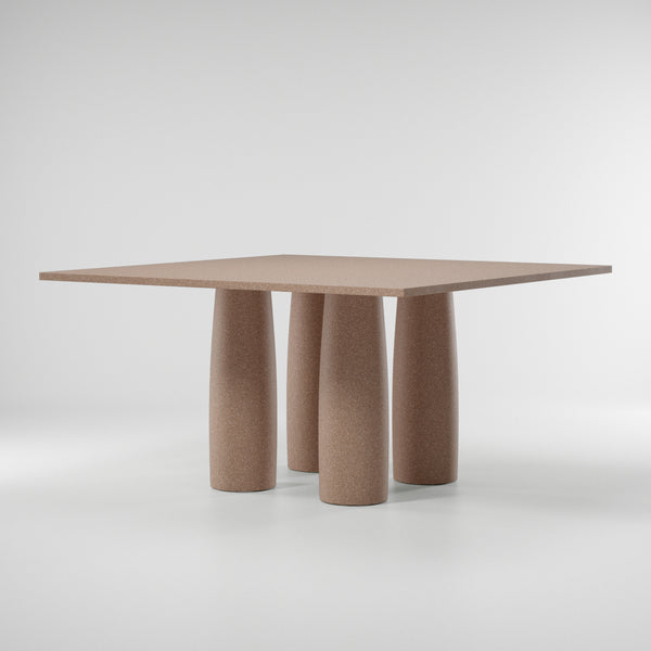 Kettal Il Colonnato table à manger pierre 140 cm
