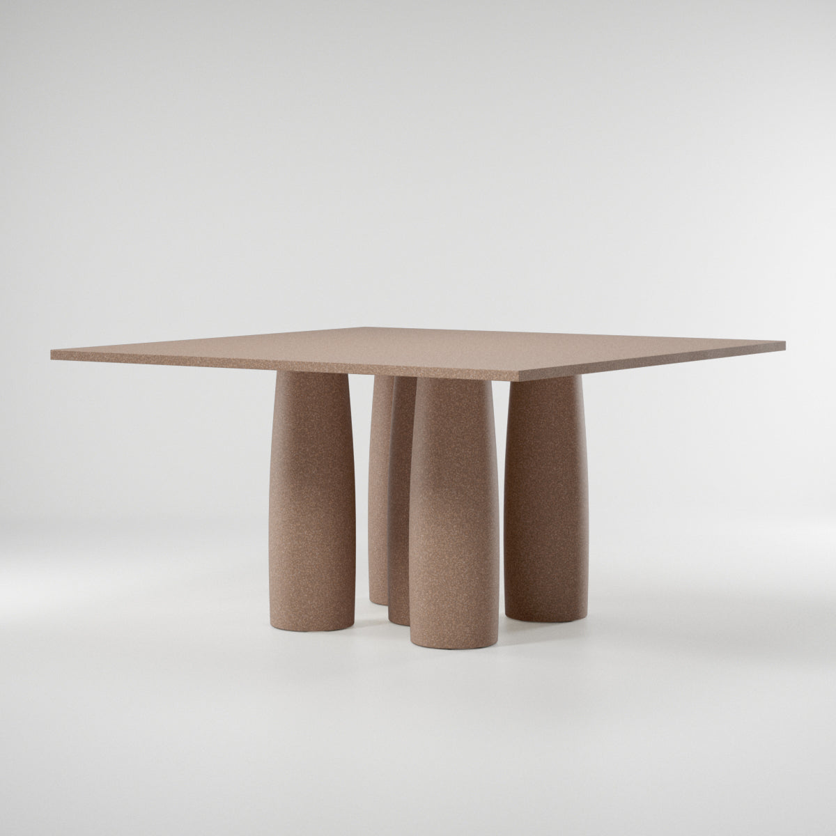 Kettal Il Colonnato table à manger pierre 140 cm