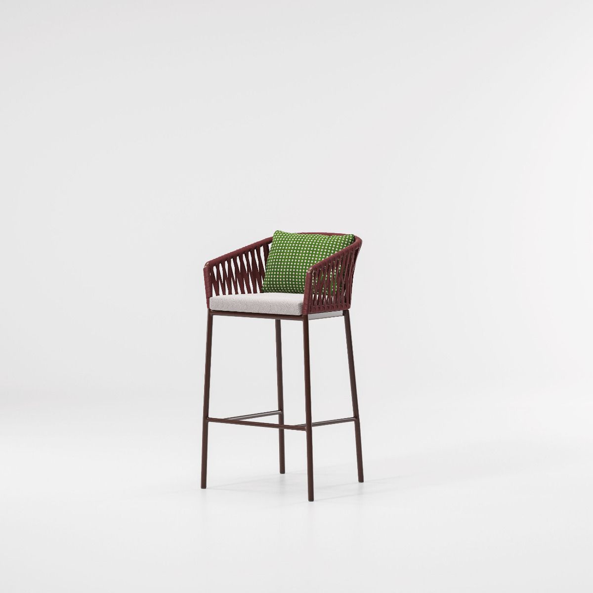 Kettal I Bitta Bar Stool Bela Rope