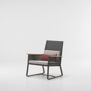 Kettal Landscape Club Armchair Teak Armrests 