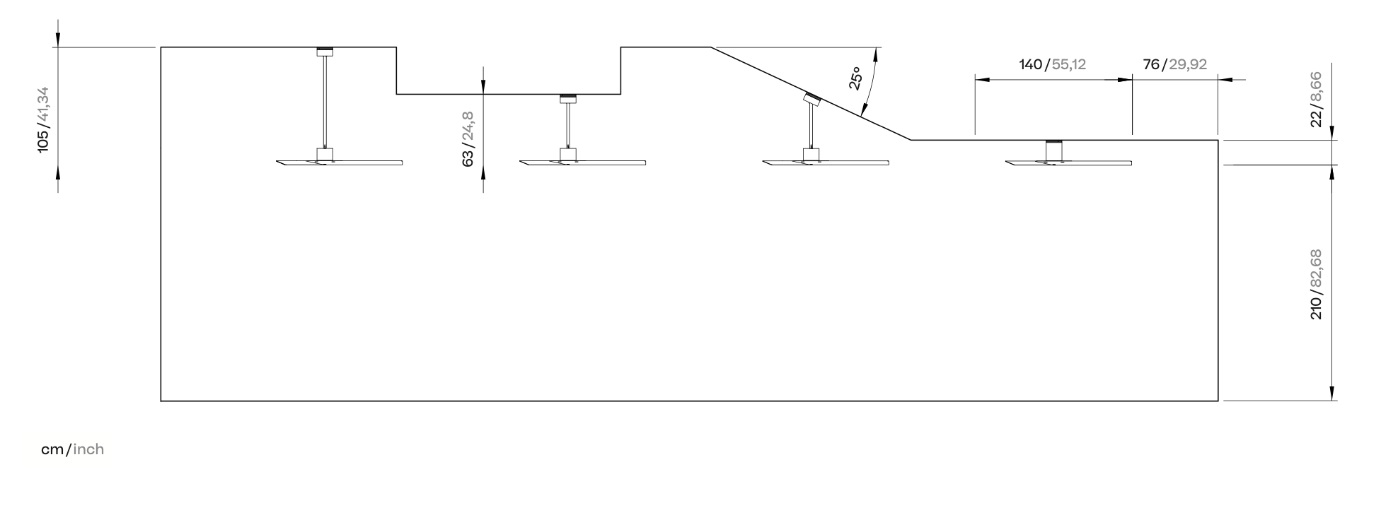Kettal I Superfan Deckenventilator