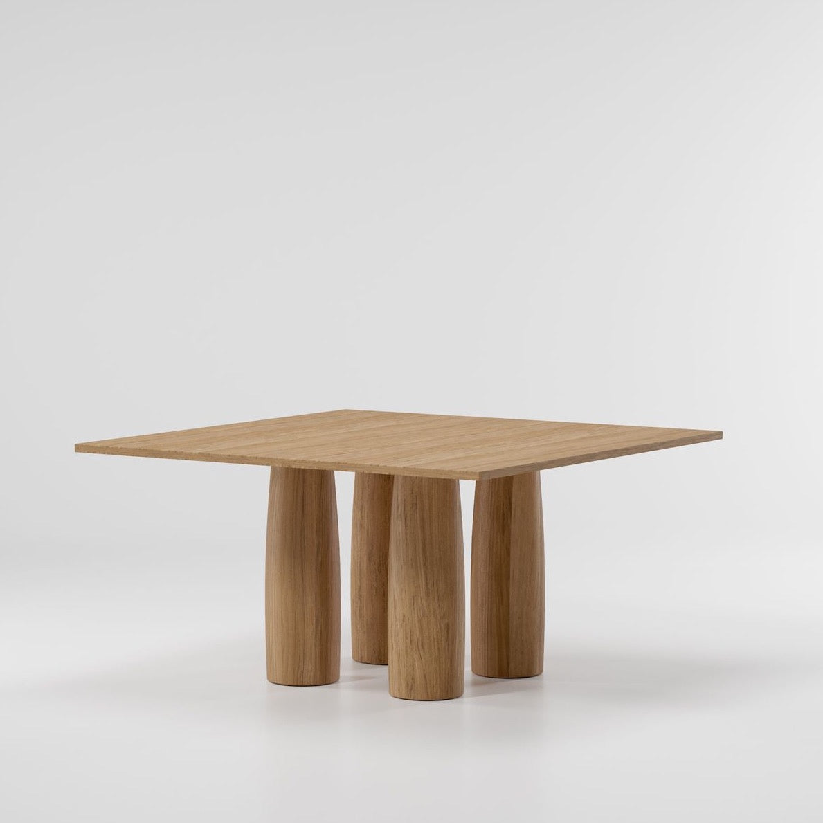 Kettal Il Colonnato dining table teak 140 cm