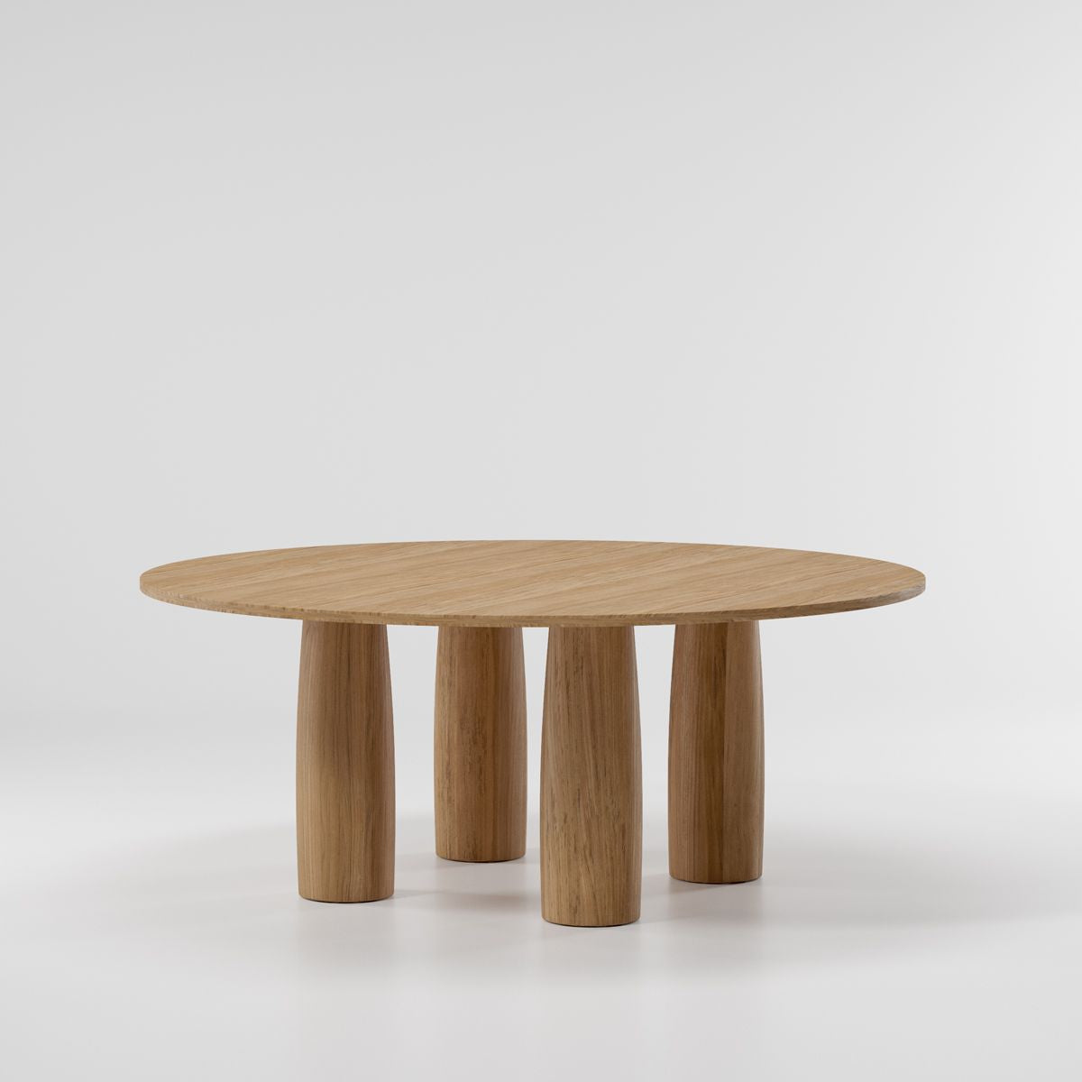 Kettal Il Colonnato table à manger teck ø165 cm