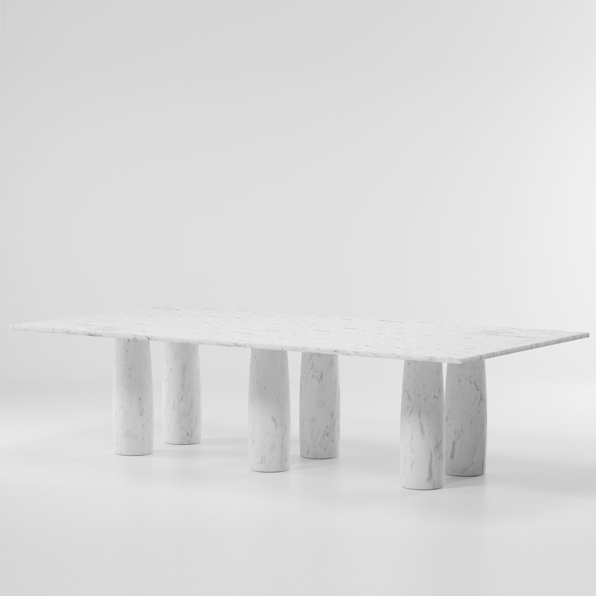 Kettal I Il Colonnato Esstisch Marmor 280 cm, rechteckig