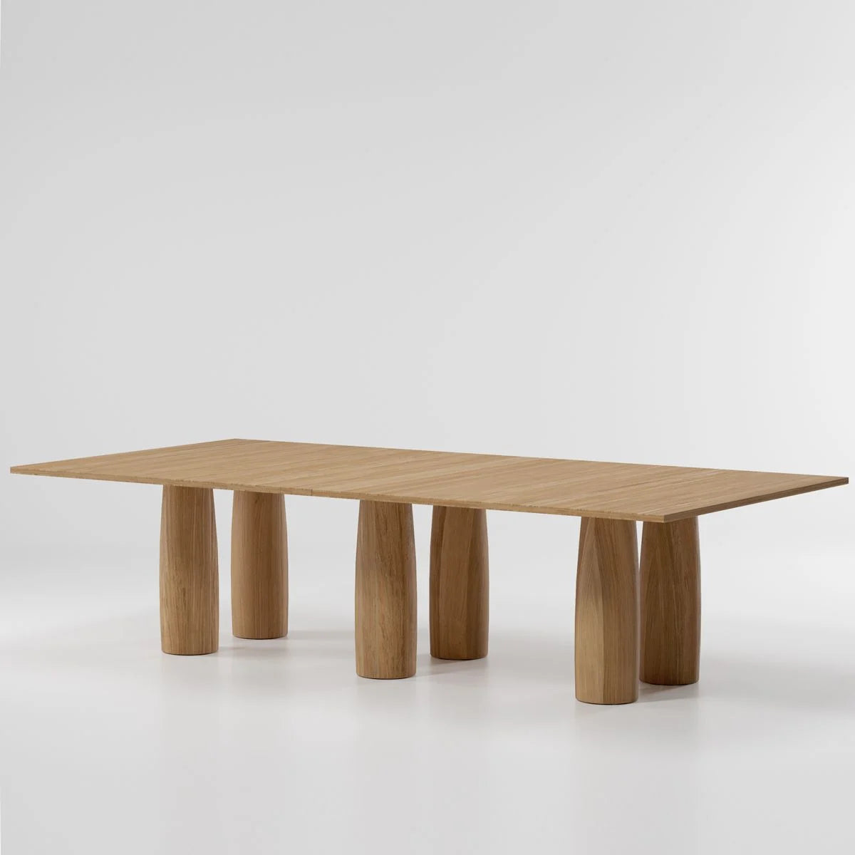 Kettal Il Colonnato table à manger teck 280 cm