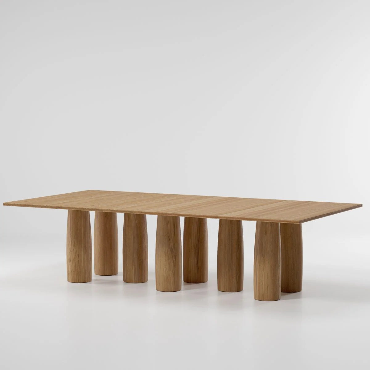 Kettal Il Colonnato dining table teak 280 cm