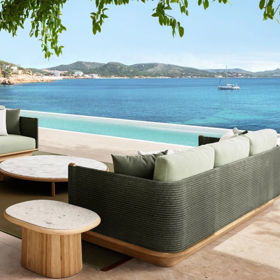 Kettal I Giro Beistelltisch 72 cm, oval