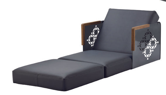 Ego Paris Lounge Kube Orient Teak