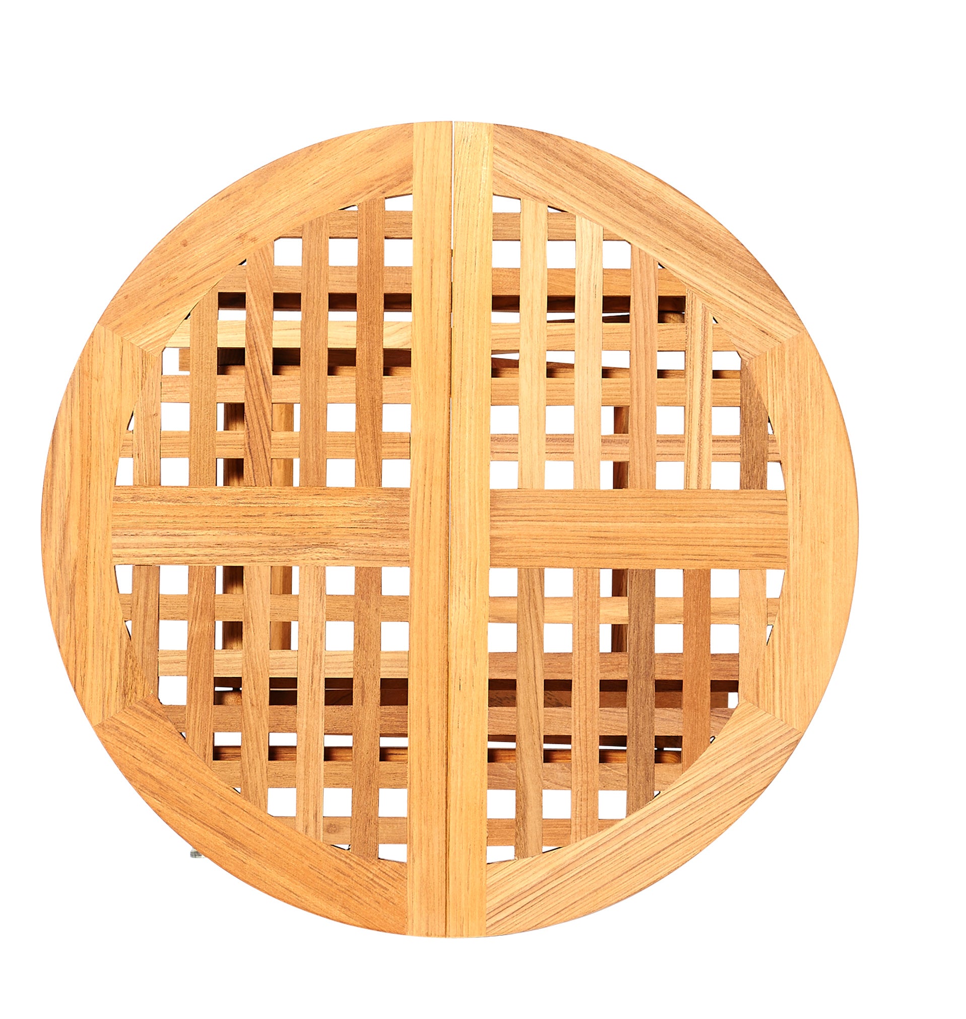 Traditional Teak I Lilly Klapptisch 62 cm, rund
