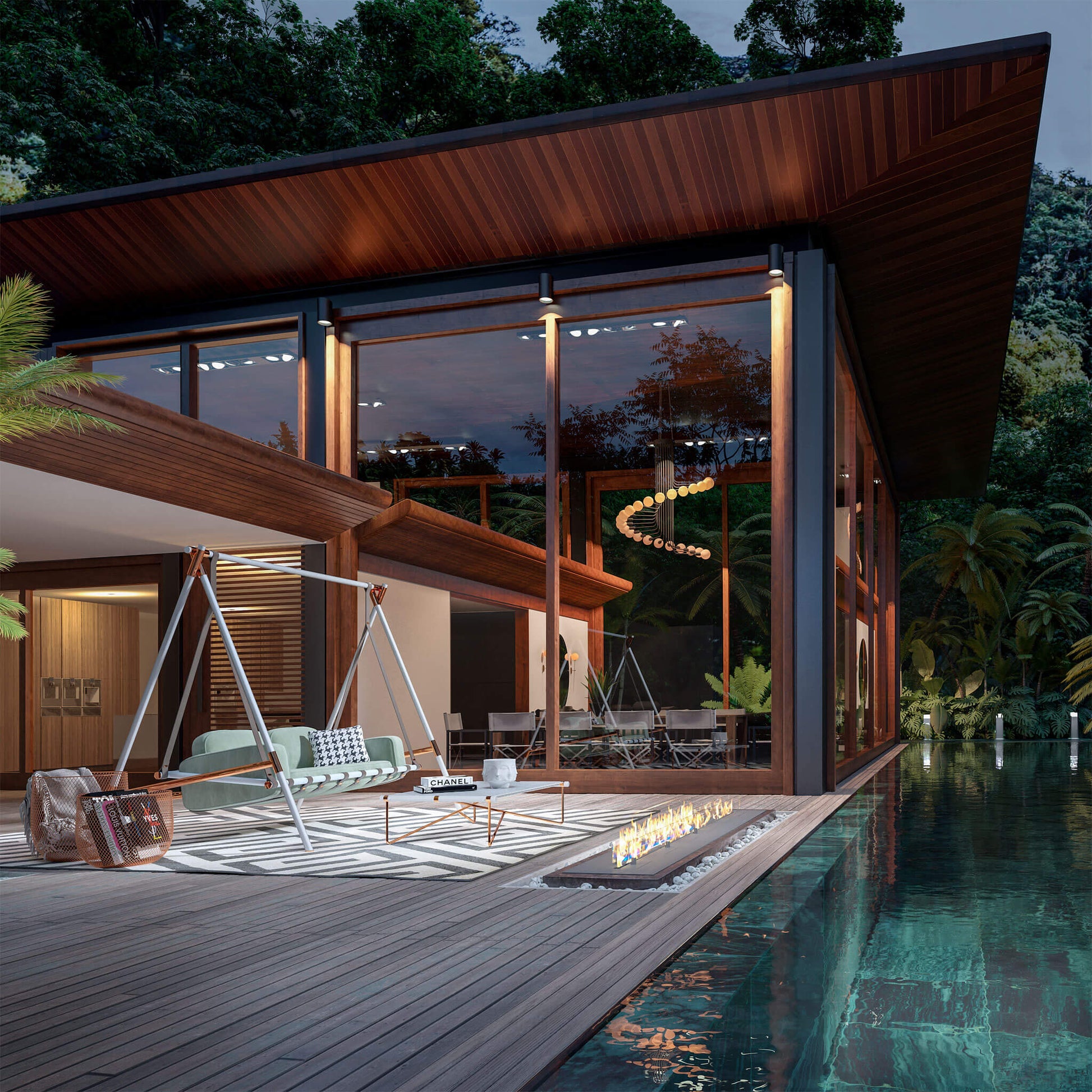 Design MYFACE-FABLE-SWING Sofa, LUXUS SCHAUKEL