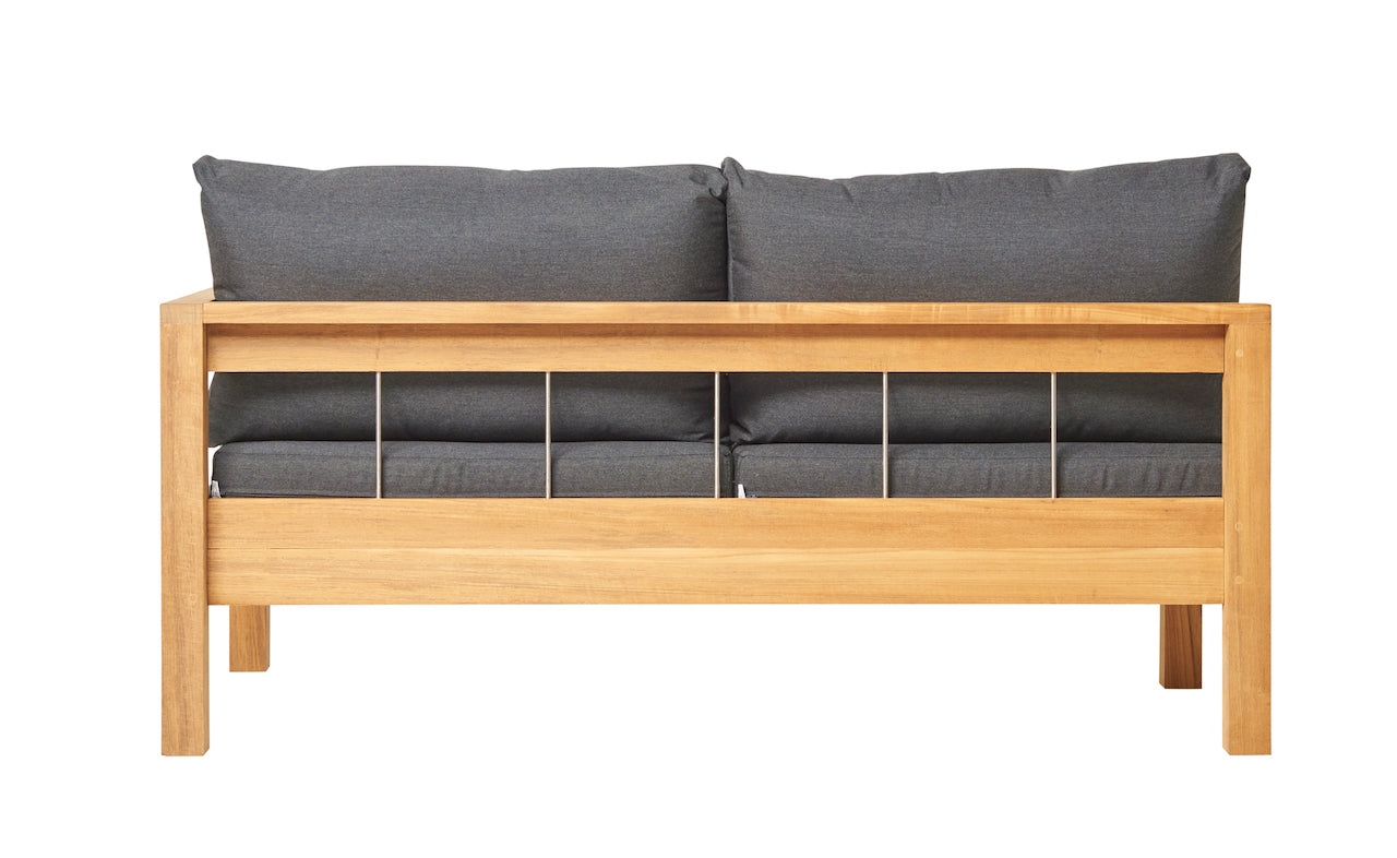 Traditional Teak I Maxima Lounge 2-Sitzer mit Armlehne rechts