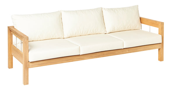 Traditional Teak Maxima Lounge 3-Sitzer Sofa