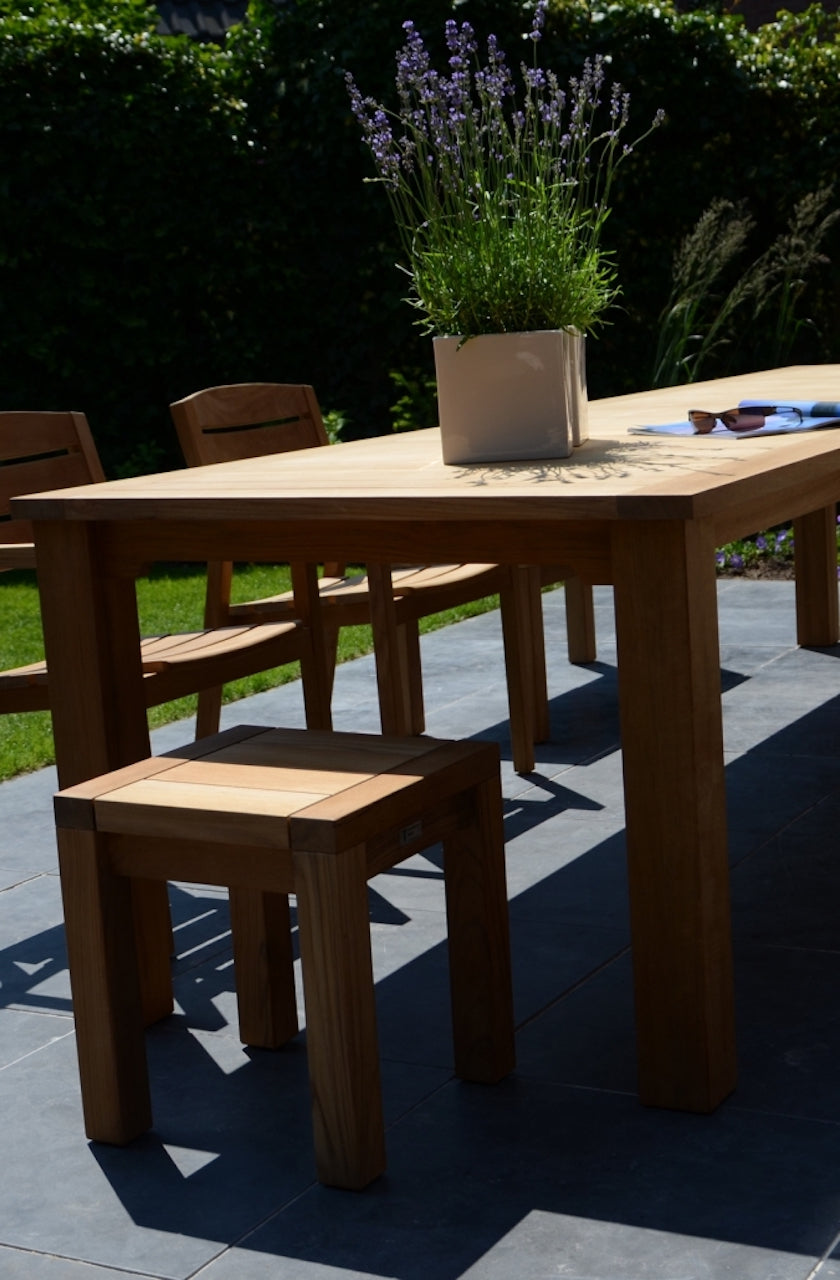 Traditional Teak I Maxima Hocker