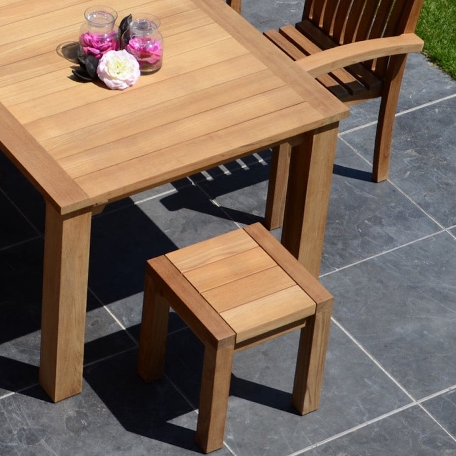 Traditional Teak I Maxima Hocker