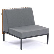 Ego Paris Mittelmodul Sutra mit grauen Kissen