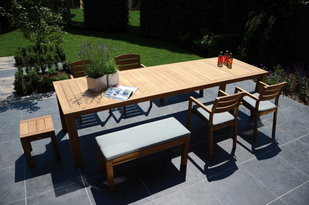 Traditional Teak I Noor Esstisch 320 cm, rechteckig