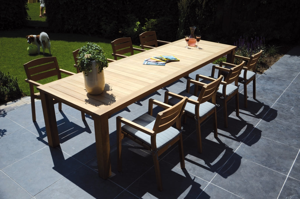 Traditional Teak I Noor Esstisch 320 cm, rechteckig