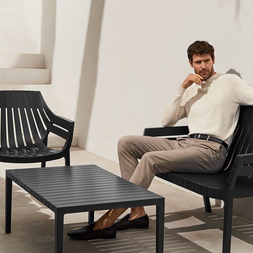 Vondom I Spritz table 96x59cm, set of 4