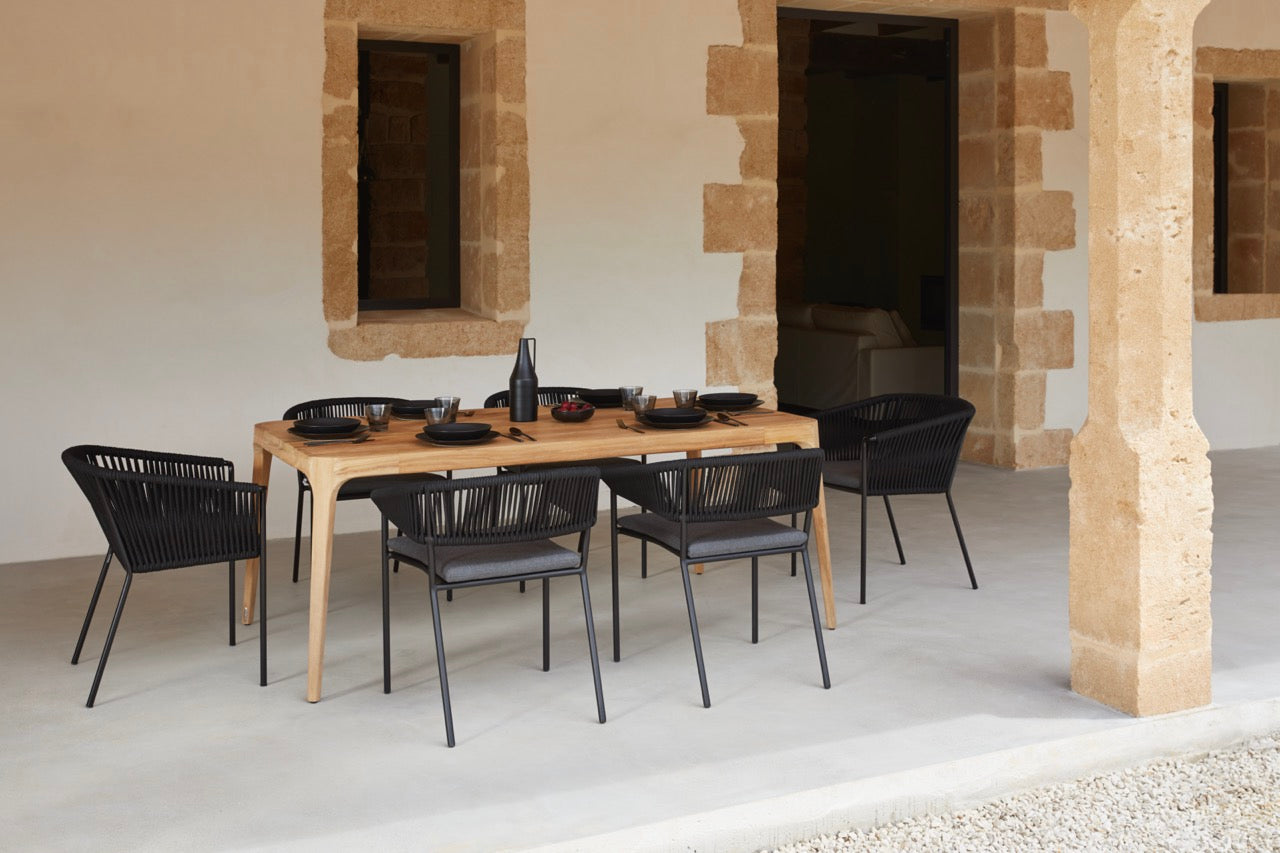 Point I Weave Stuhl mit Armlehnen