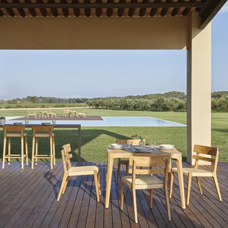 Point I Paralel Esstisch 100 cm, quadratisch