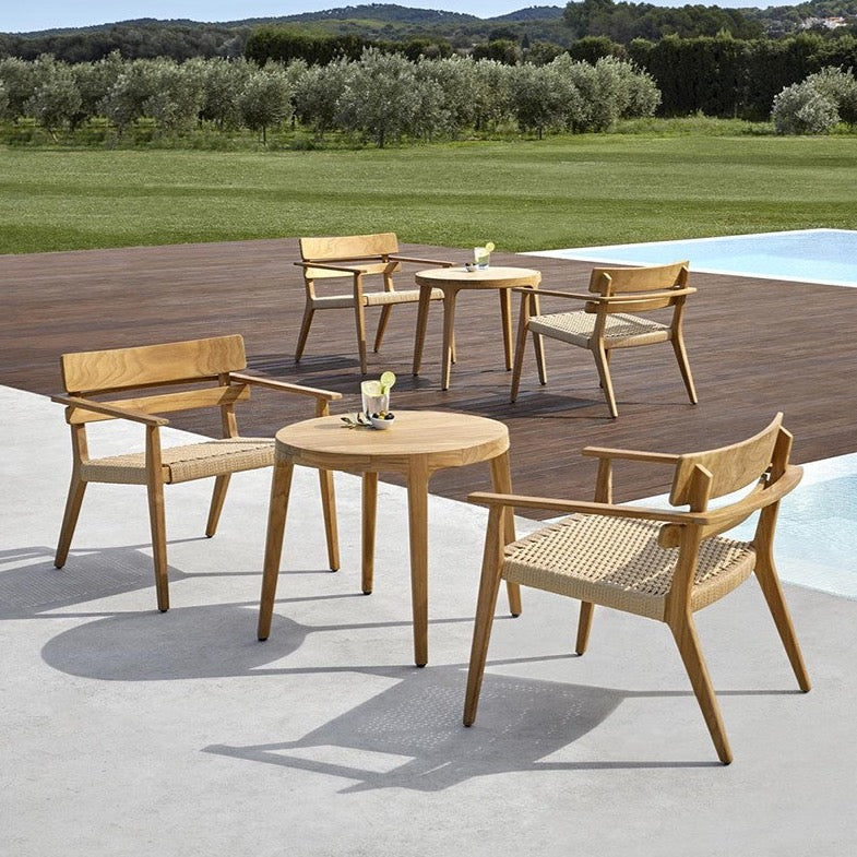 Point I Paralel Clubtisch, 77 cm, rund