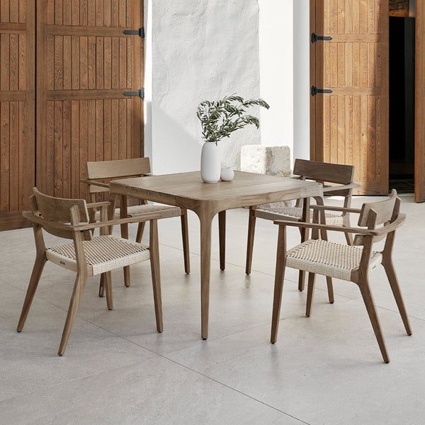 Point Paralel dining table square 100 cm