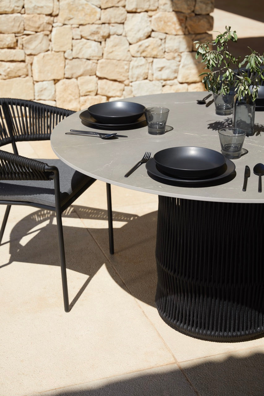 Point I Weave dining table 130 cm, round