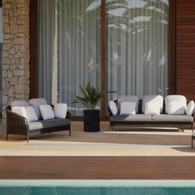 Point I Weave Pflanzgefäß hoch