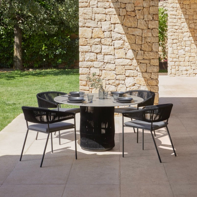 Point I Weave Stuhl mit Armlehnen