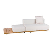 Point I Pal Zweisitzer mit Hocker und Ablage rechts