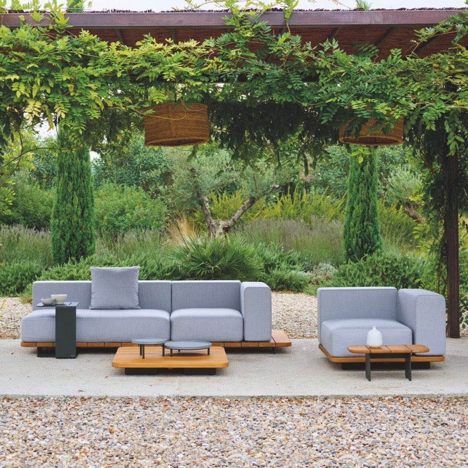 Point I Pal Zweisitzer Ecksofa links mit Ablage links