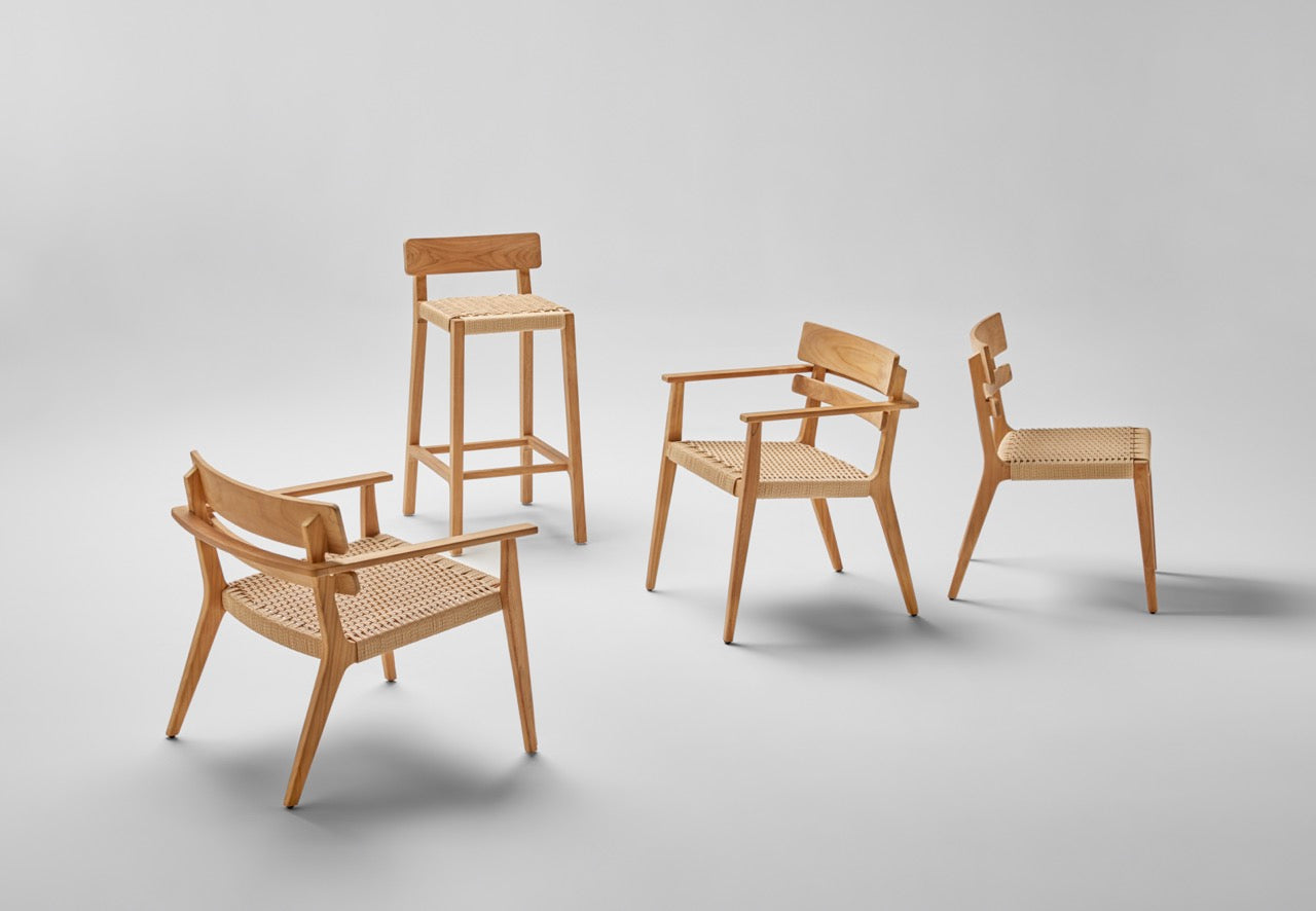 Point1920, PARALEL CHAIR, 52x60x78cm, teak