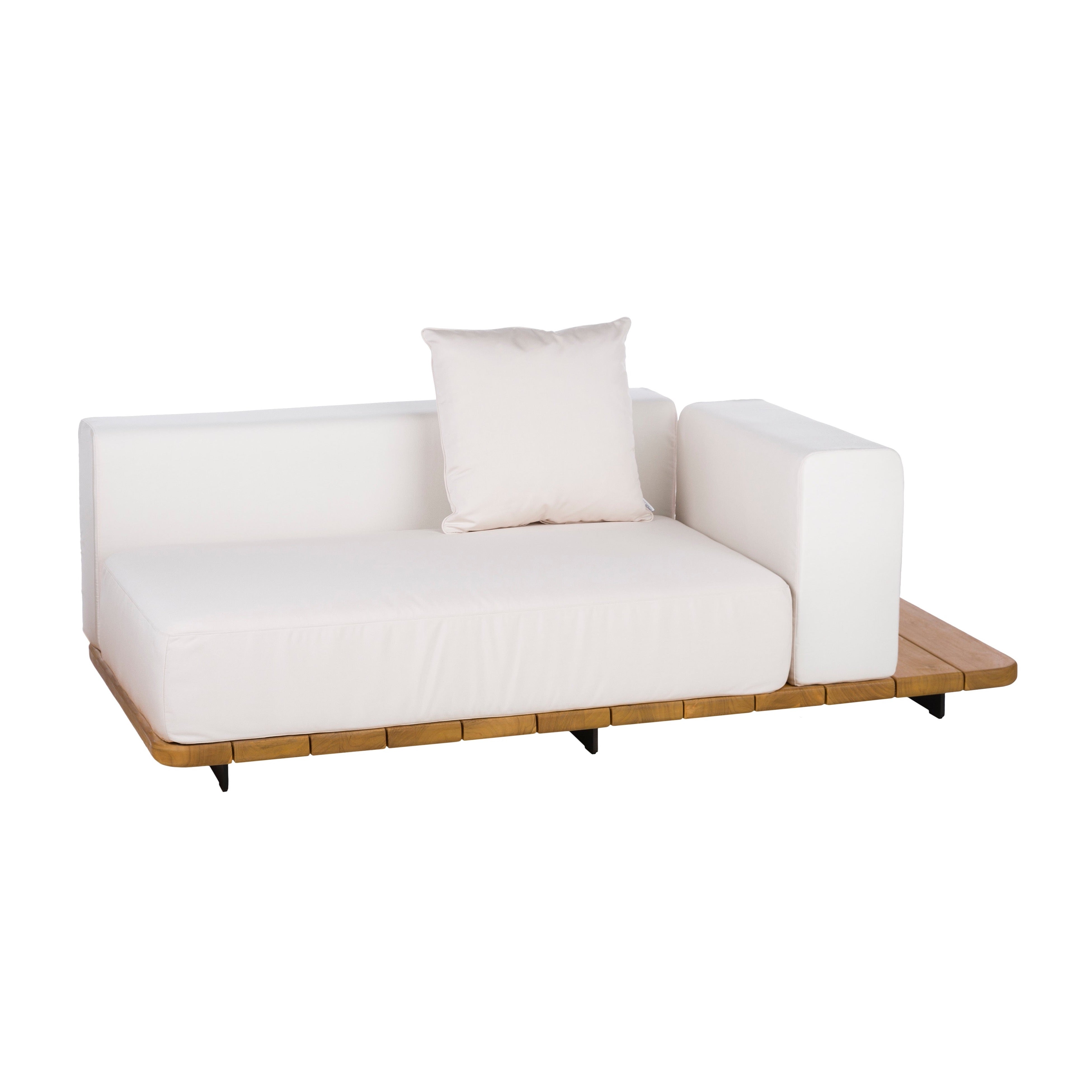 Point I Pal Zweisitzer Ecksofa links mit Ablage links