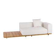 Point I Pal Zweisitzer Ecksofa links mit großer Ablage rechts