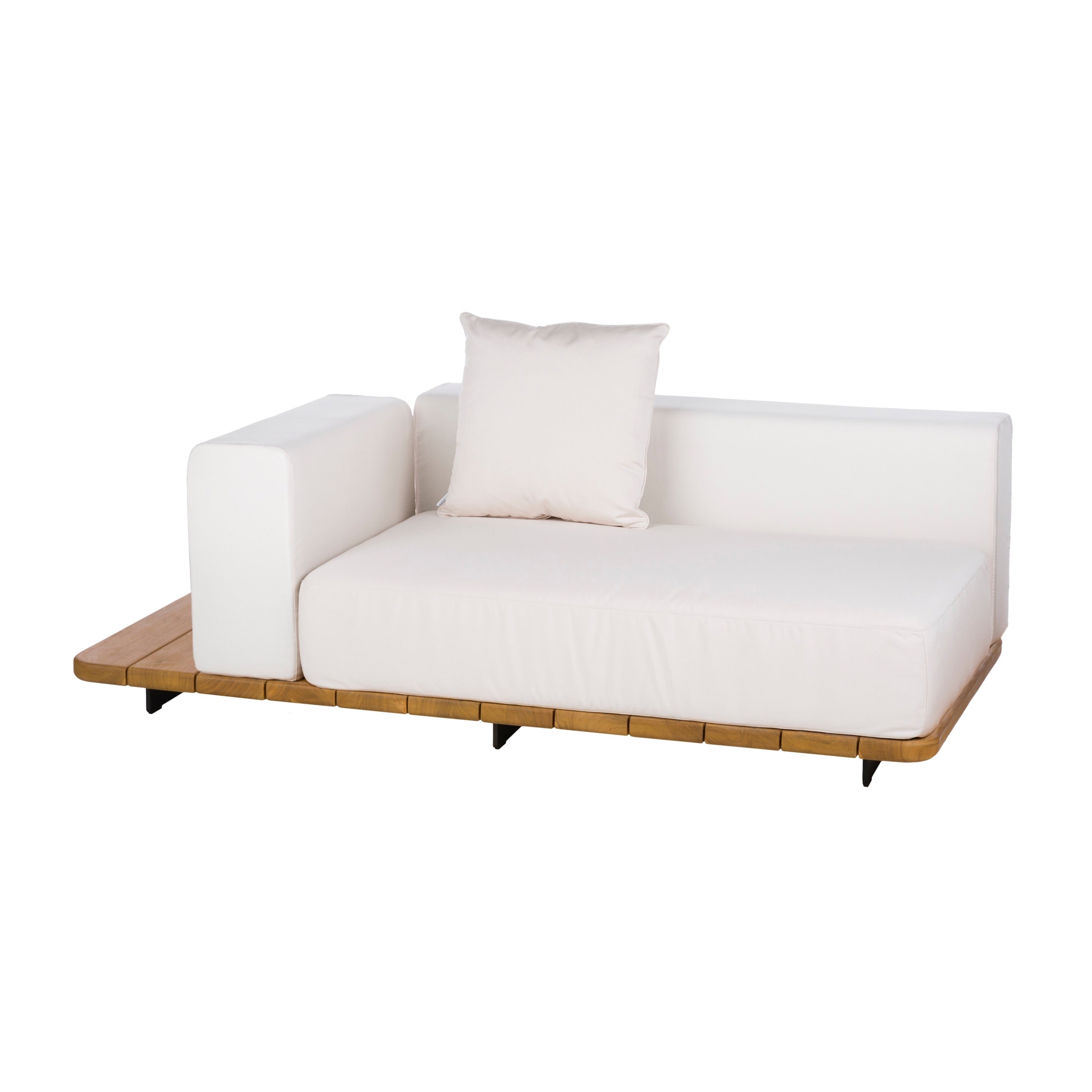 Point I Pal Zweisitzer Ecksofa rechts mit Ablage rechts