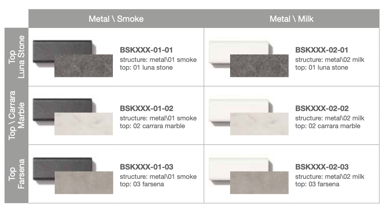 Roda I Basket Coffee Table 90 cm, quadratisch