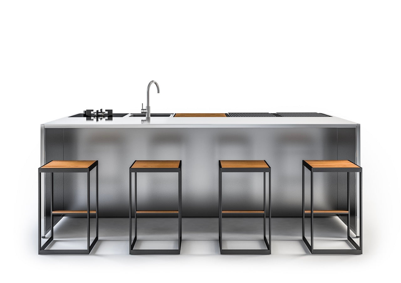 Röshults I Outdoor kitchen island closed