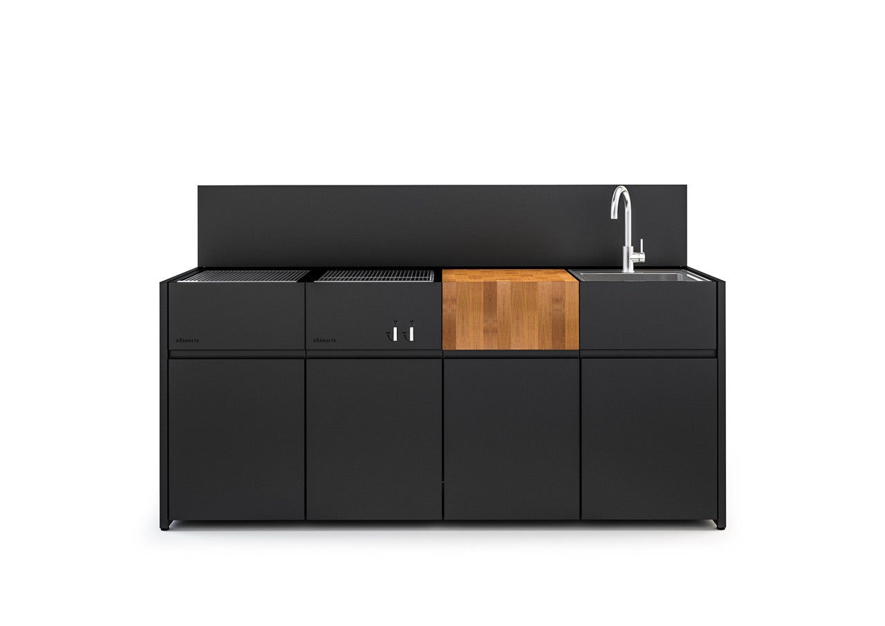 Röshults I Outdoor kitchen island closed