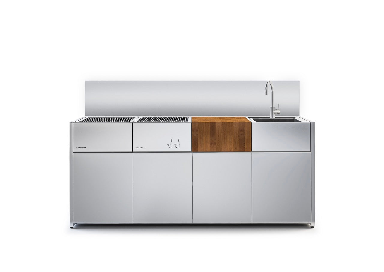 Röshults I Outdoor kitchen island closed
