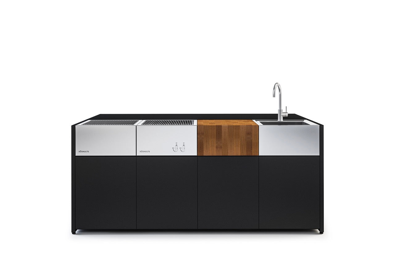 Röshults I Outdoor kitchen island closed