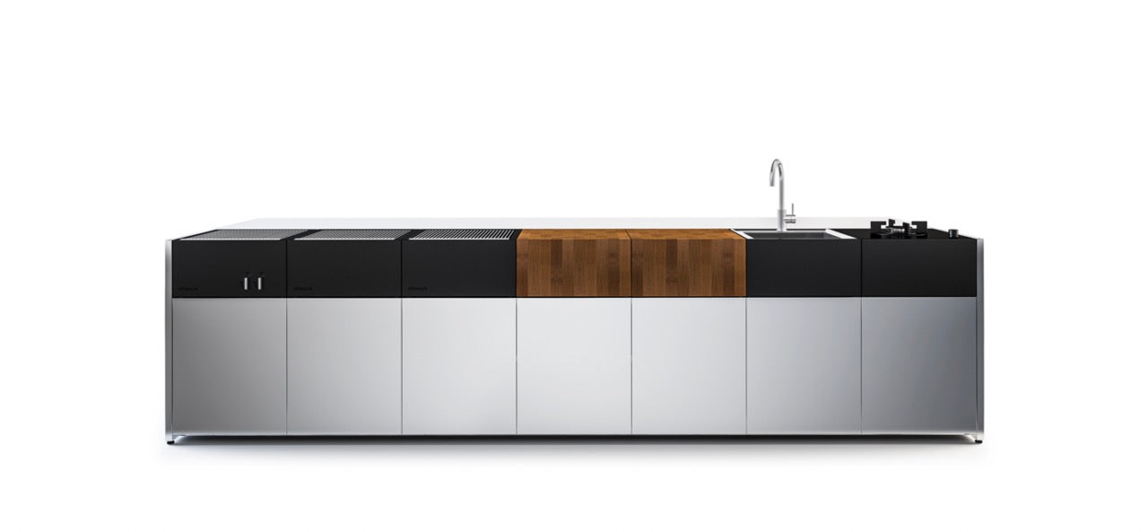 Röshults I Outdoor kitchen island closed